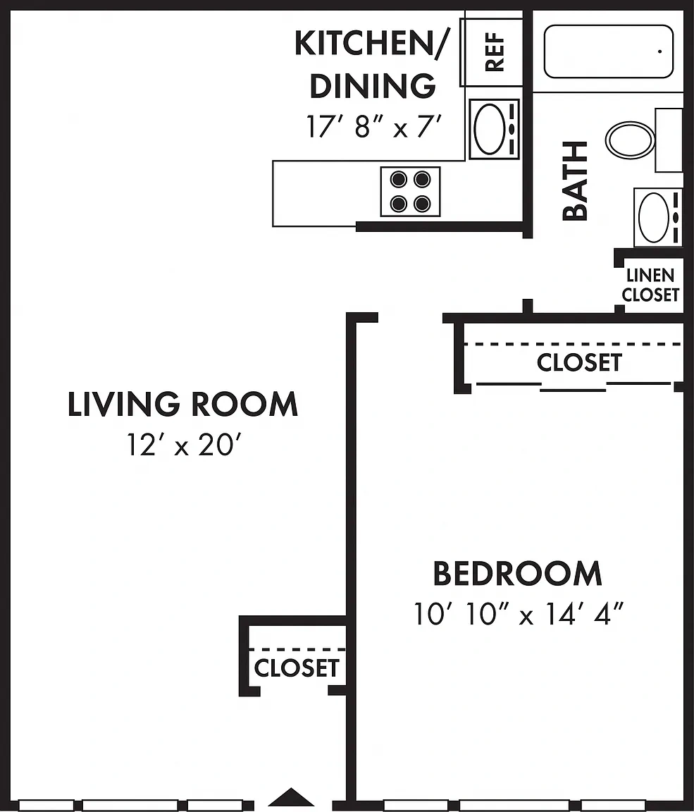 Ocean Terrace Apartment Homes – Floor plan