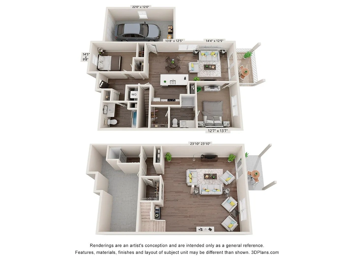 The Hammocks at Fairview – Floor plan