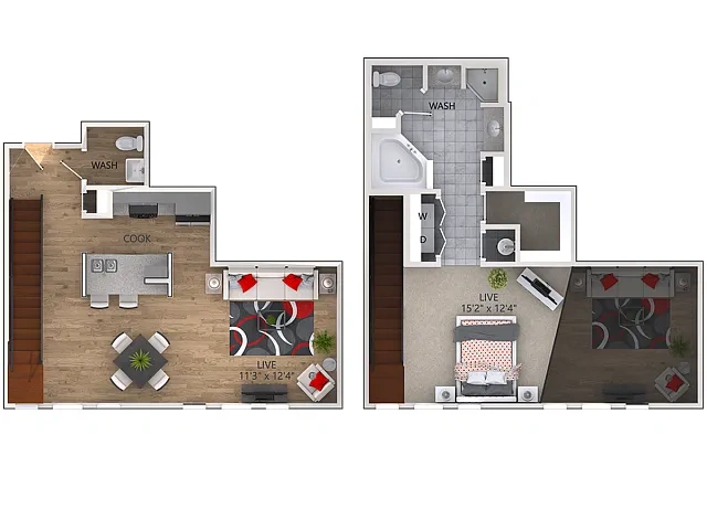 The Lofts at Atlantic Station – Floor plan