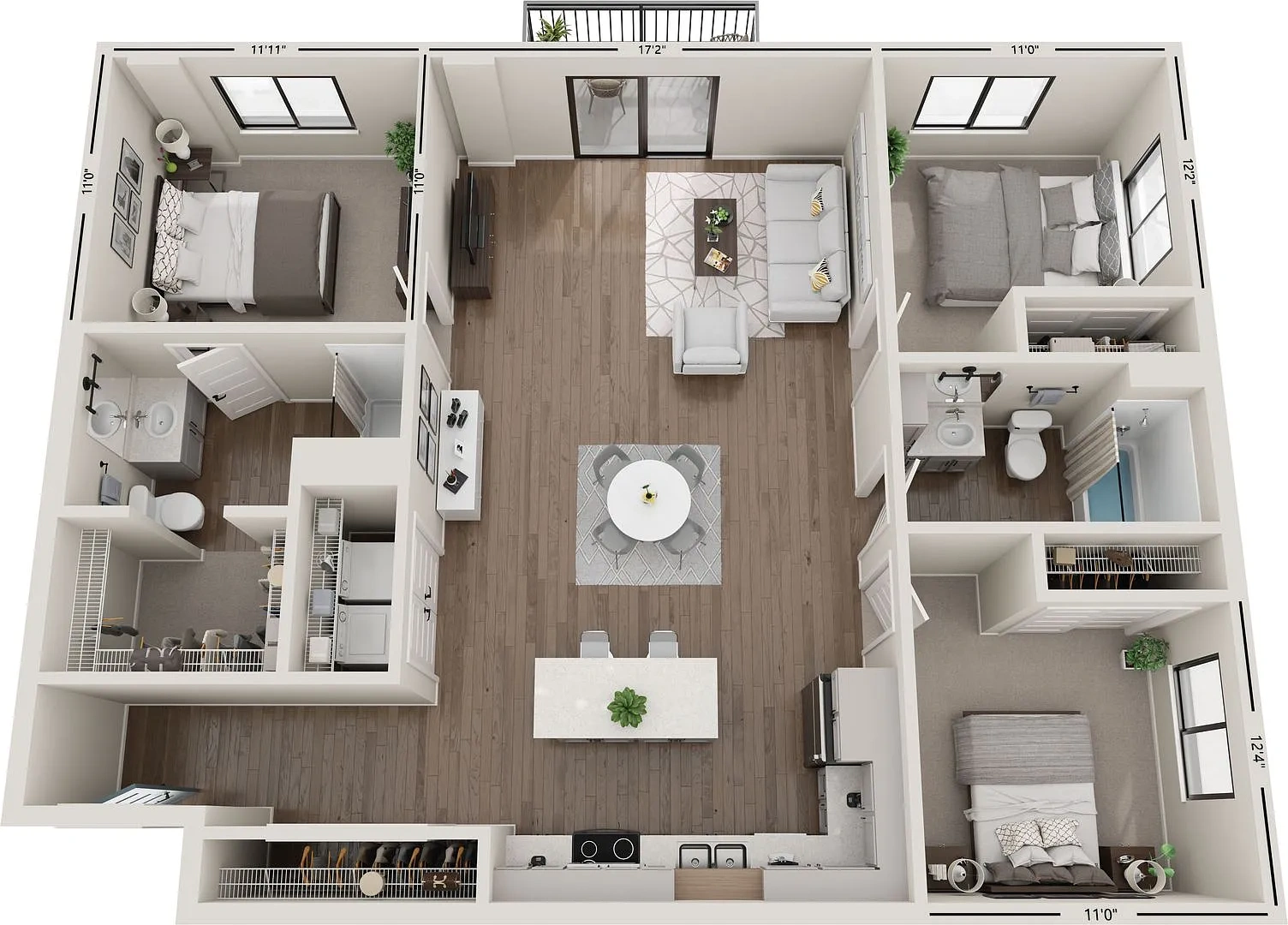 Compass – Floor plan