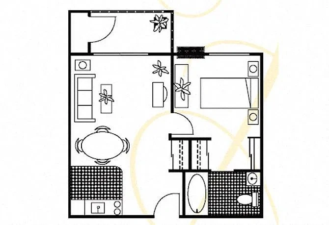 Parkside Senior Apartments – Floor plan