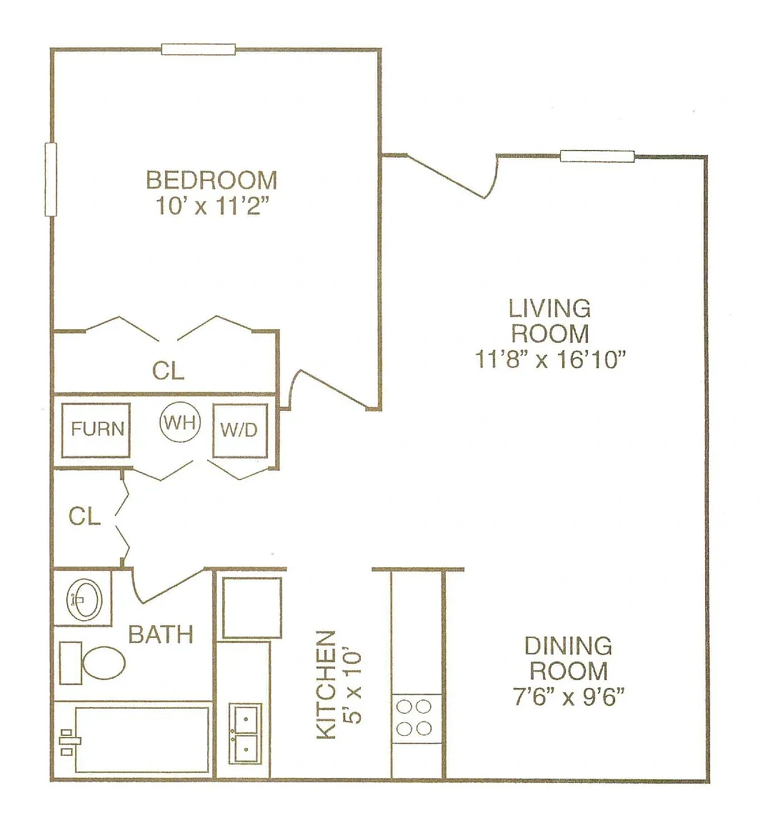 Beacon Place Apartments – 1 Bed 1 Bath