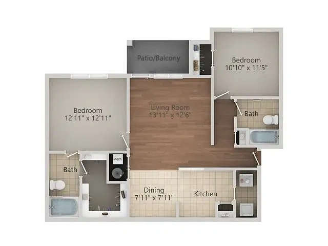Riviera Apartments – Floor plan