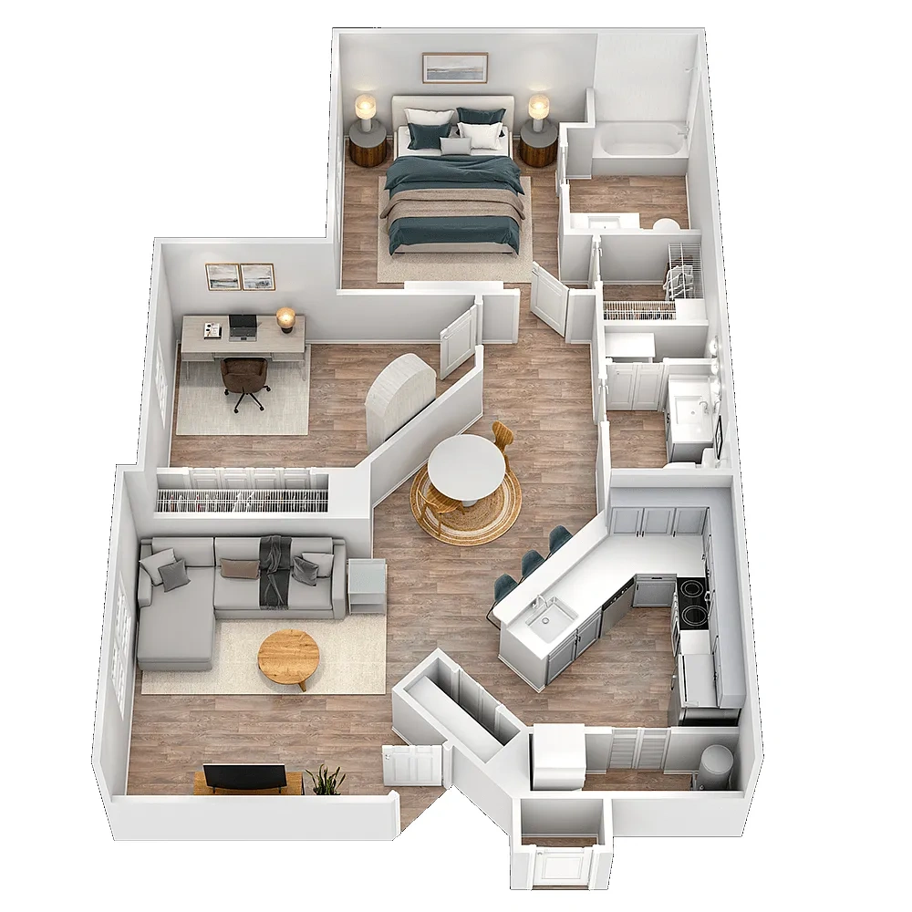 Lakes at North Port Apartments – Floor plan