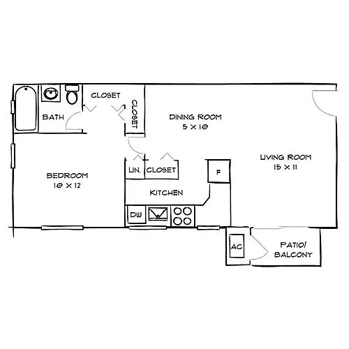 Foxchase – Floor plan