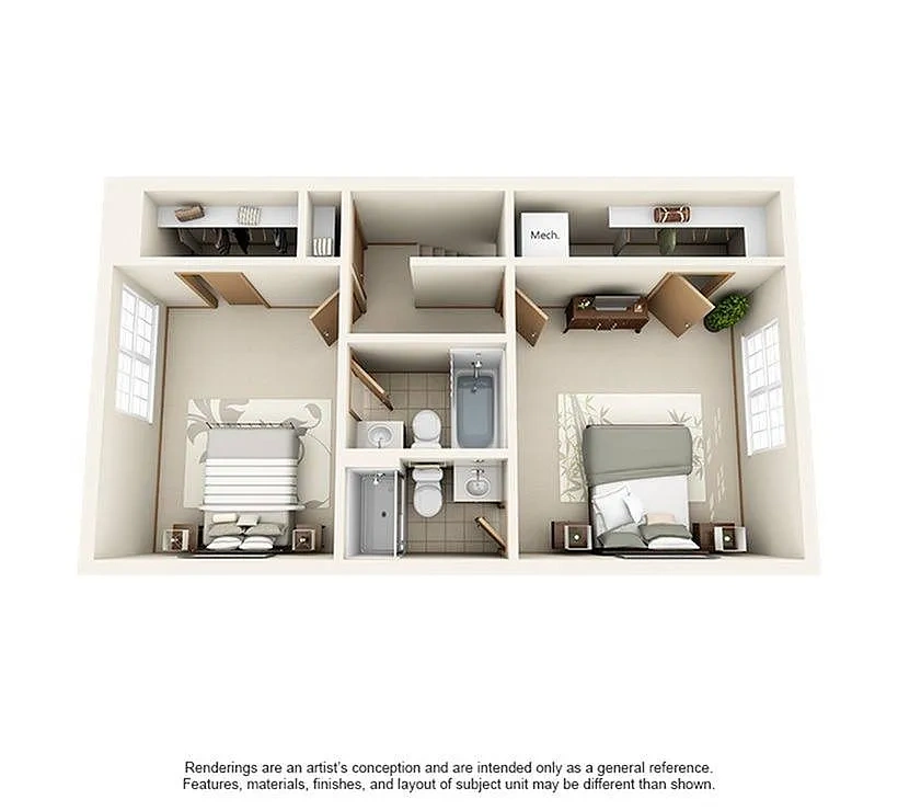 Hilliard Park Apartments – Floor plan