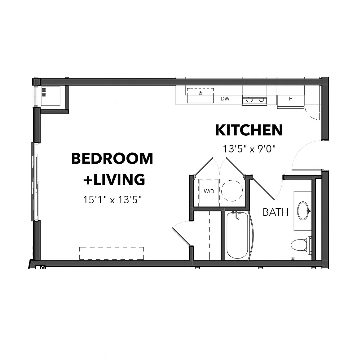 Bakery Living – Floor plan