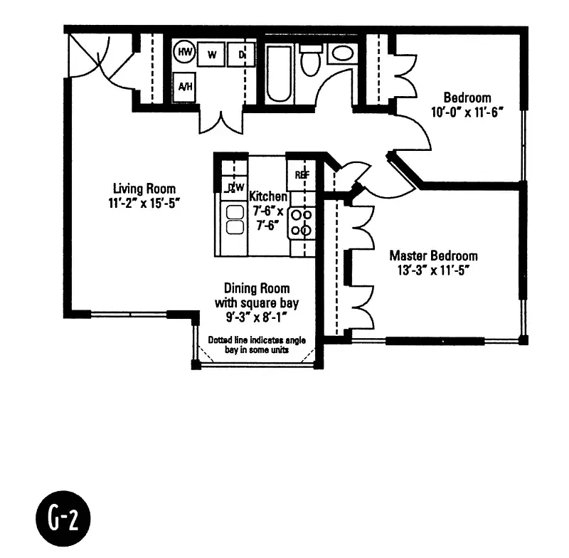 Crawford Square Apartments – Floor plan