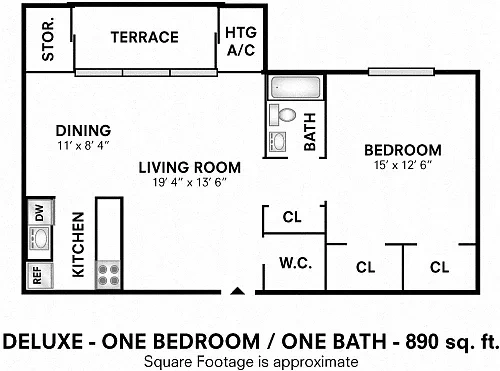 Forge Gate Apartment Homes – Floor plan