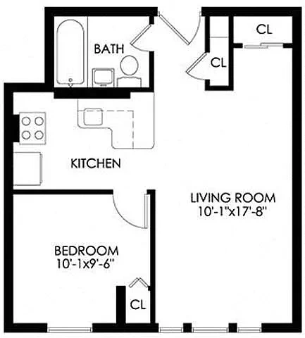 Hampton House – 1 Bedroom