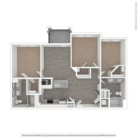 Lively Indigo Run – Floor plan