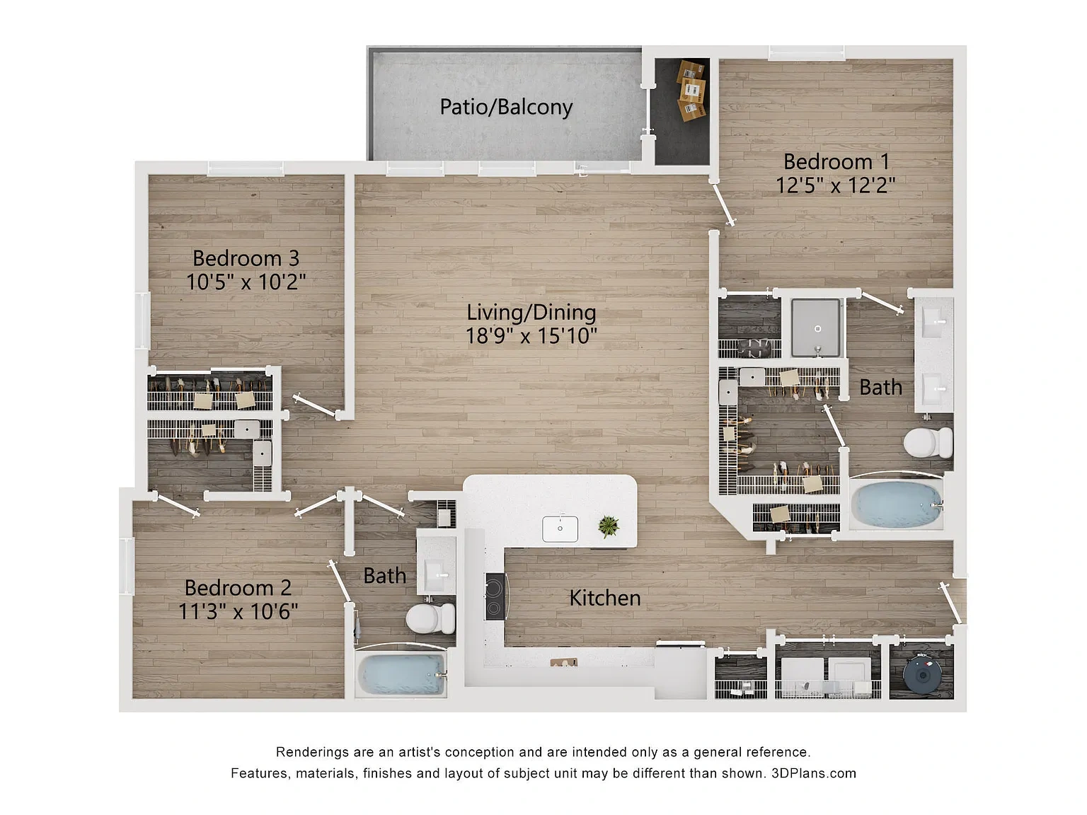 Southerly at Heron Creek – Floor plan