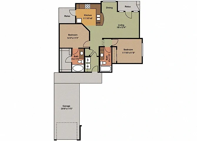 Canyon Springs – Floor plan
