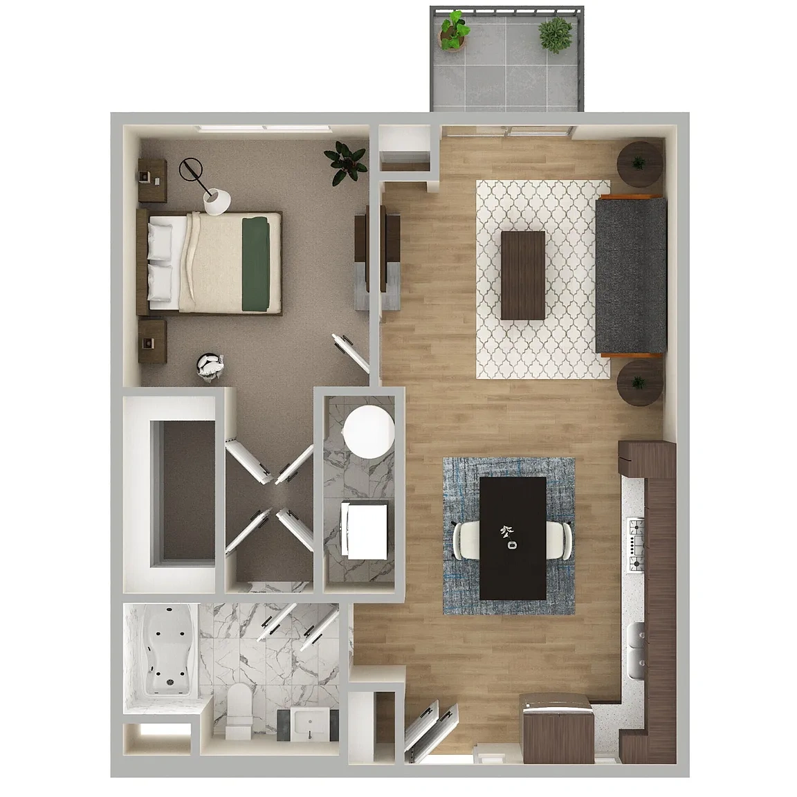 Station 250 – Floor plan