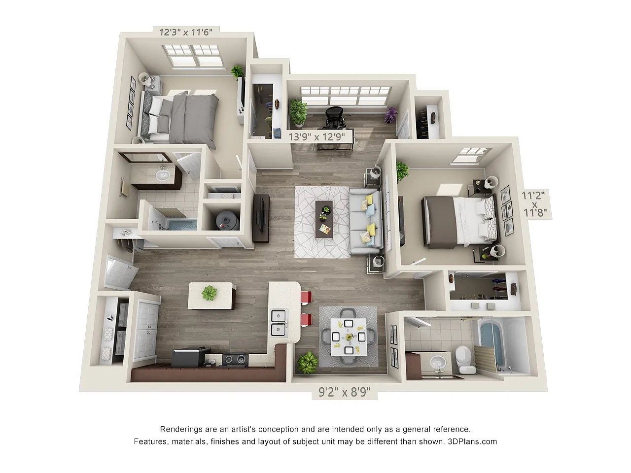 Vintage Burkitt Station – Floor plan