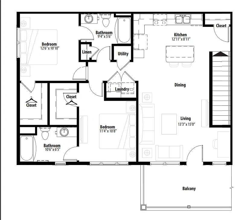 Springs at Mundelein – Floor plan