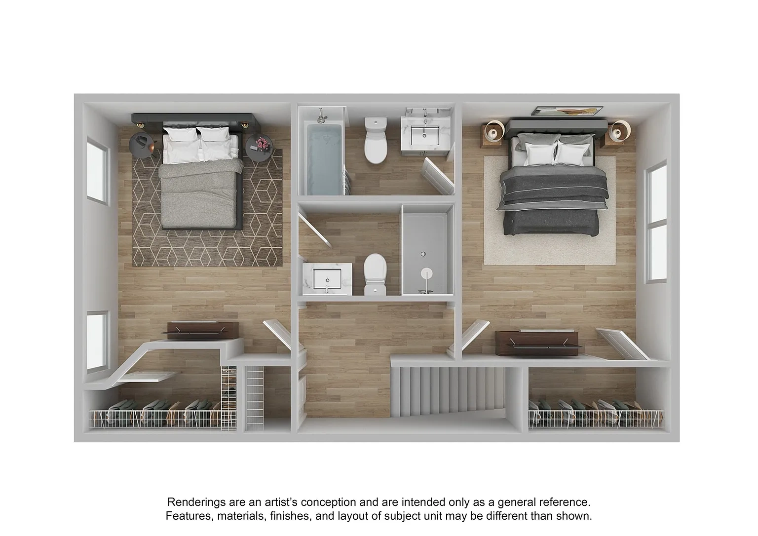 Hilliard Summit Apartments – Floor plan