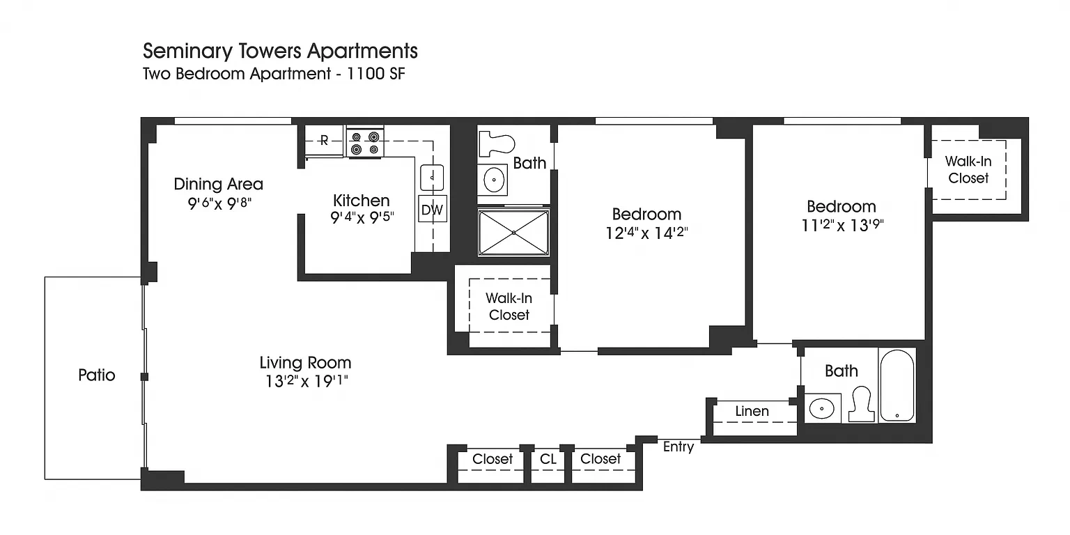 Seminary Towers – Floor plan