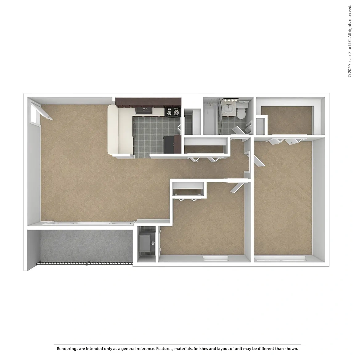 Verona at District Heights – Floor plan