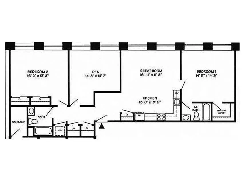 Apartments at The Mill – Floor plan