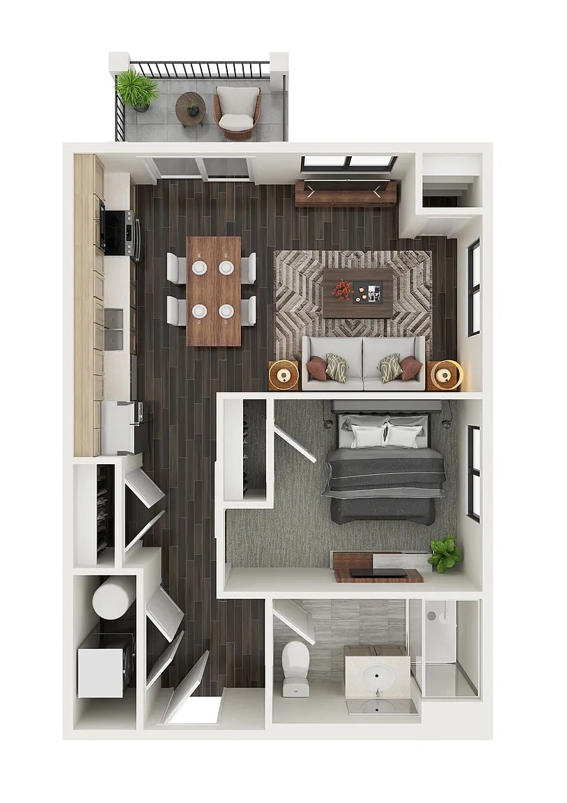 Station 250 – Floor plan