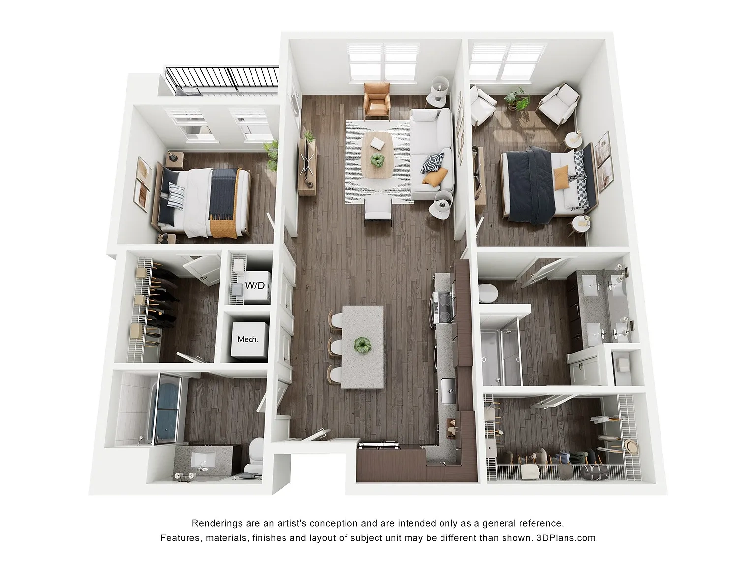 Lofts Downtown Nexton – Floor plan