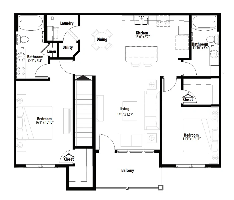 Springs at Mundelein – Floor plan