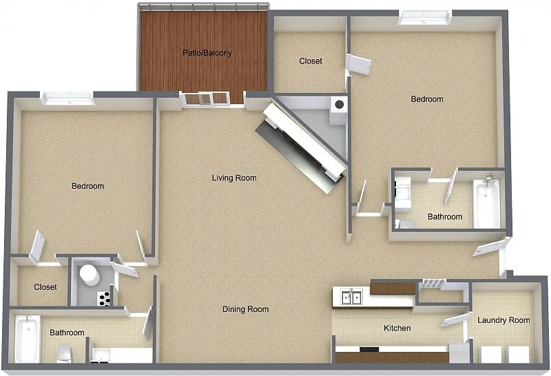 Chimneys Of Oak Creek Apartments – Willow