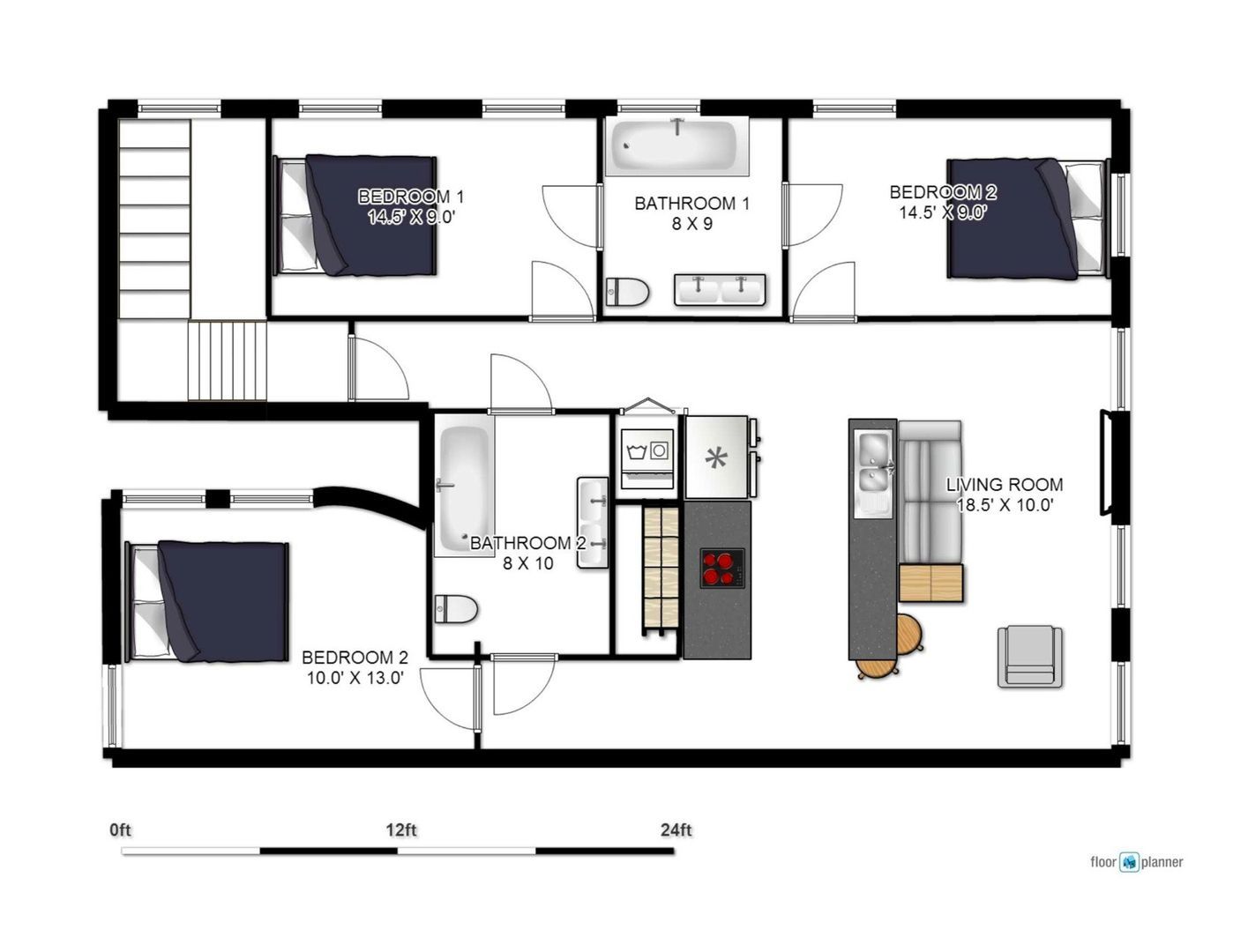 1021 E Carson St unit #2 – photo 3