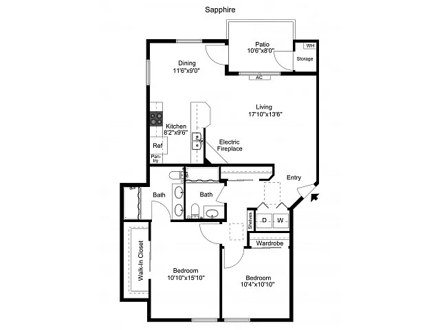 Acero Ridgefield – Floor plan