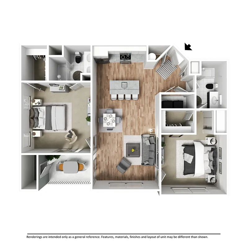 The Residences at River Place – Floor plan