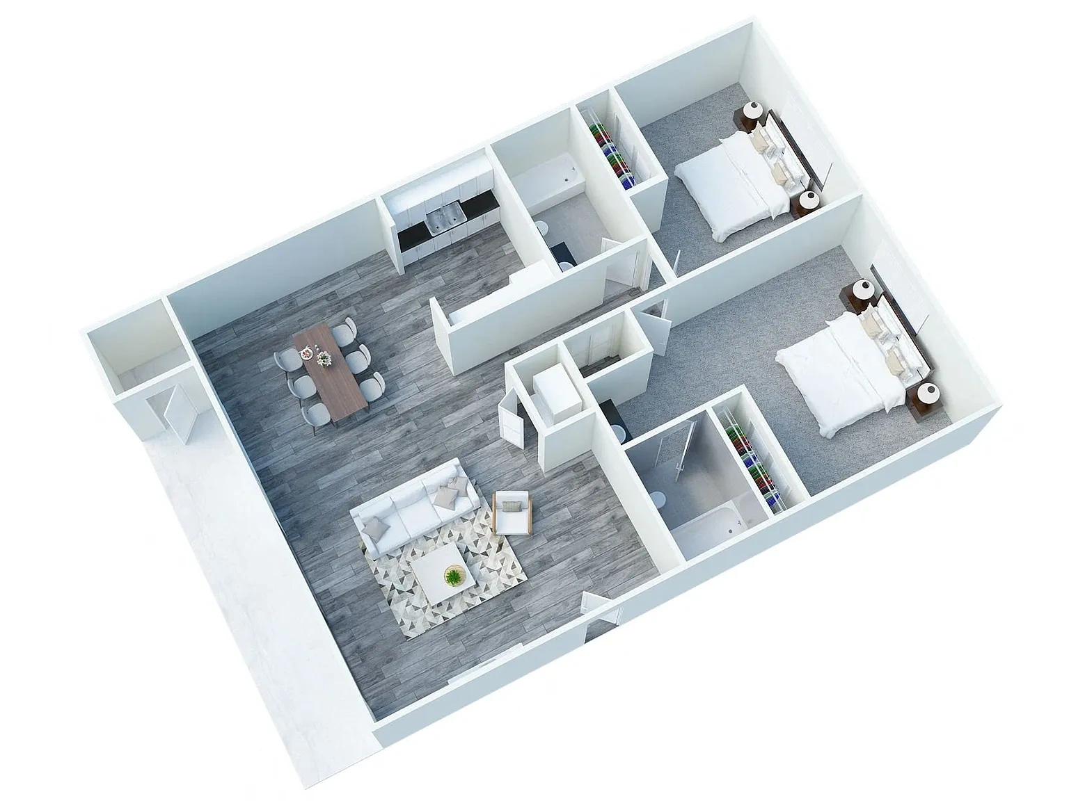 Sierra Vista Apartments – Floor plan