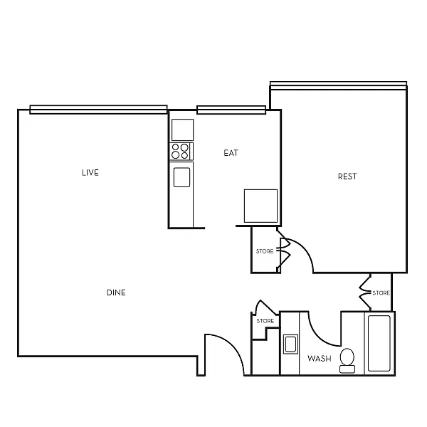 Broadstone Van Dorn – Floor plan
