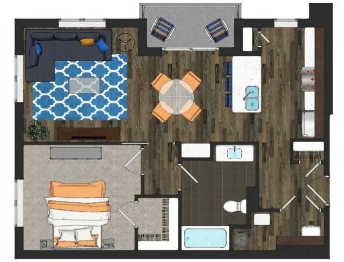 Watercolors of Centerton – Floor plan