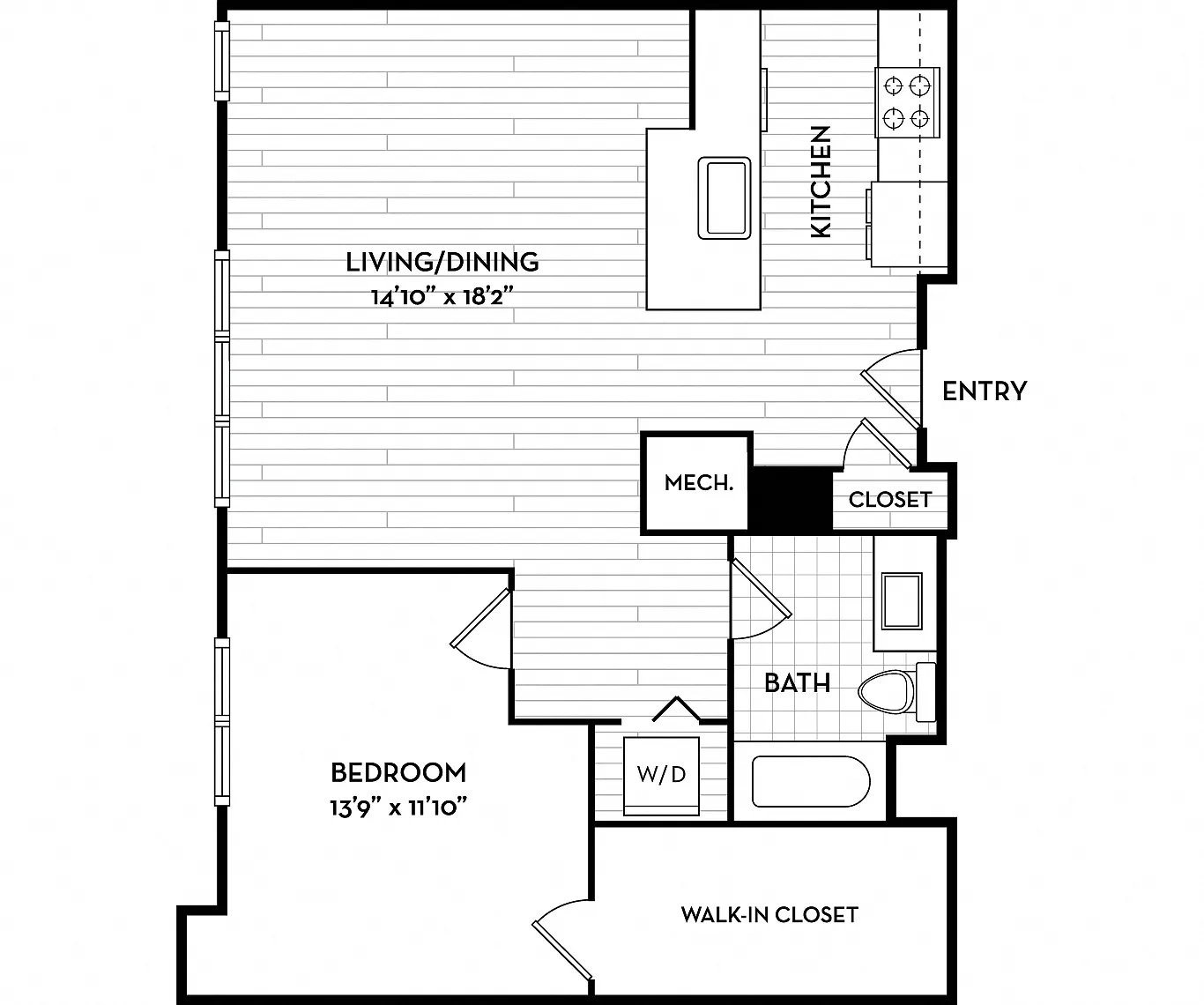 Malden Square Apartments – Floor plan