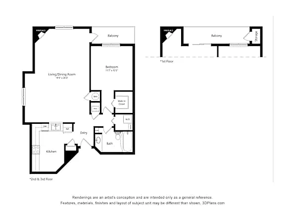 The Joliet at Lowry – Floor plan