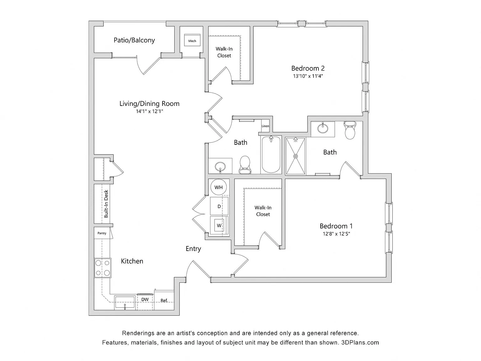 Comet Scotts Hill – Floor plan