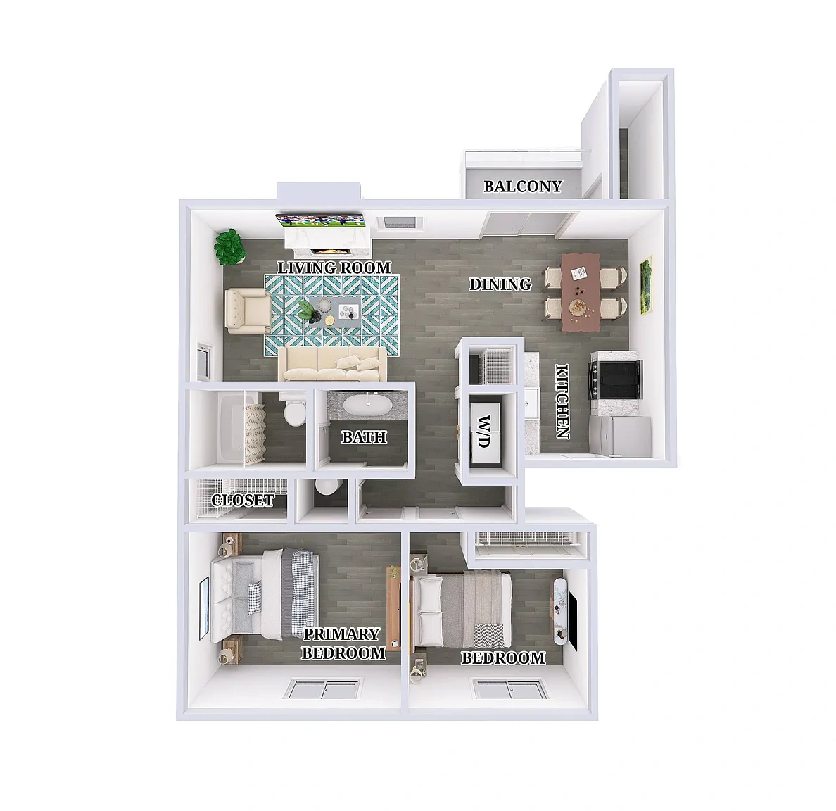 The Beverly Apartment Homes – Floor plan