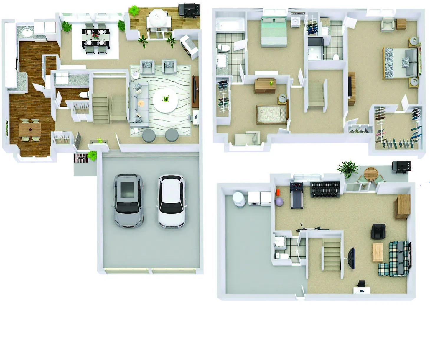 Weatherstone Townhomes – Floor plan