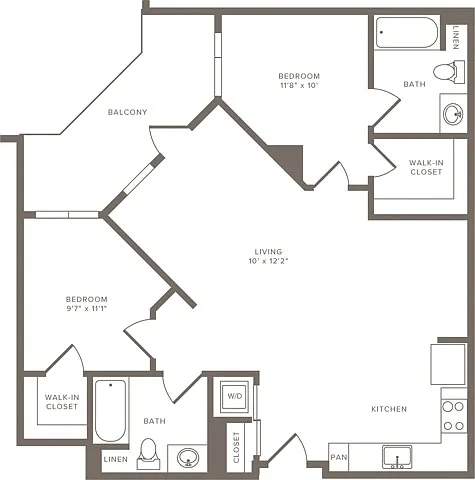 Modera San Pedro Square – Floor plan