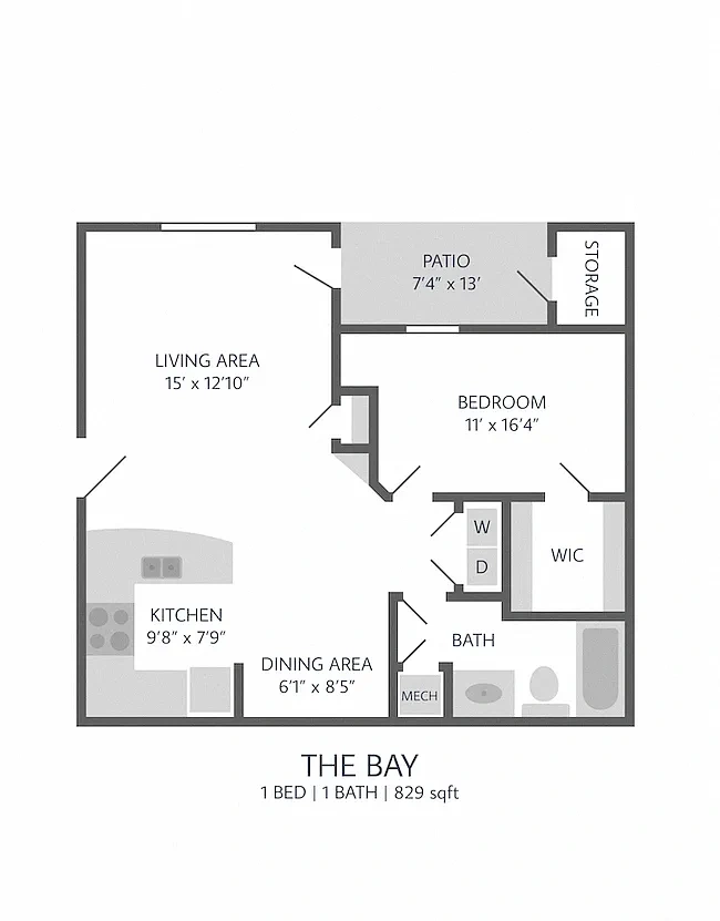 Waterstone Landing – Floor plan