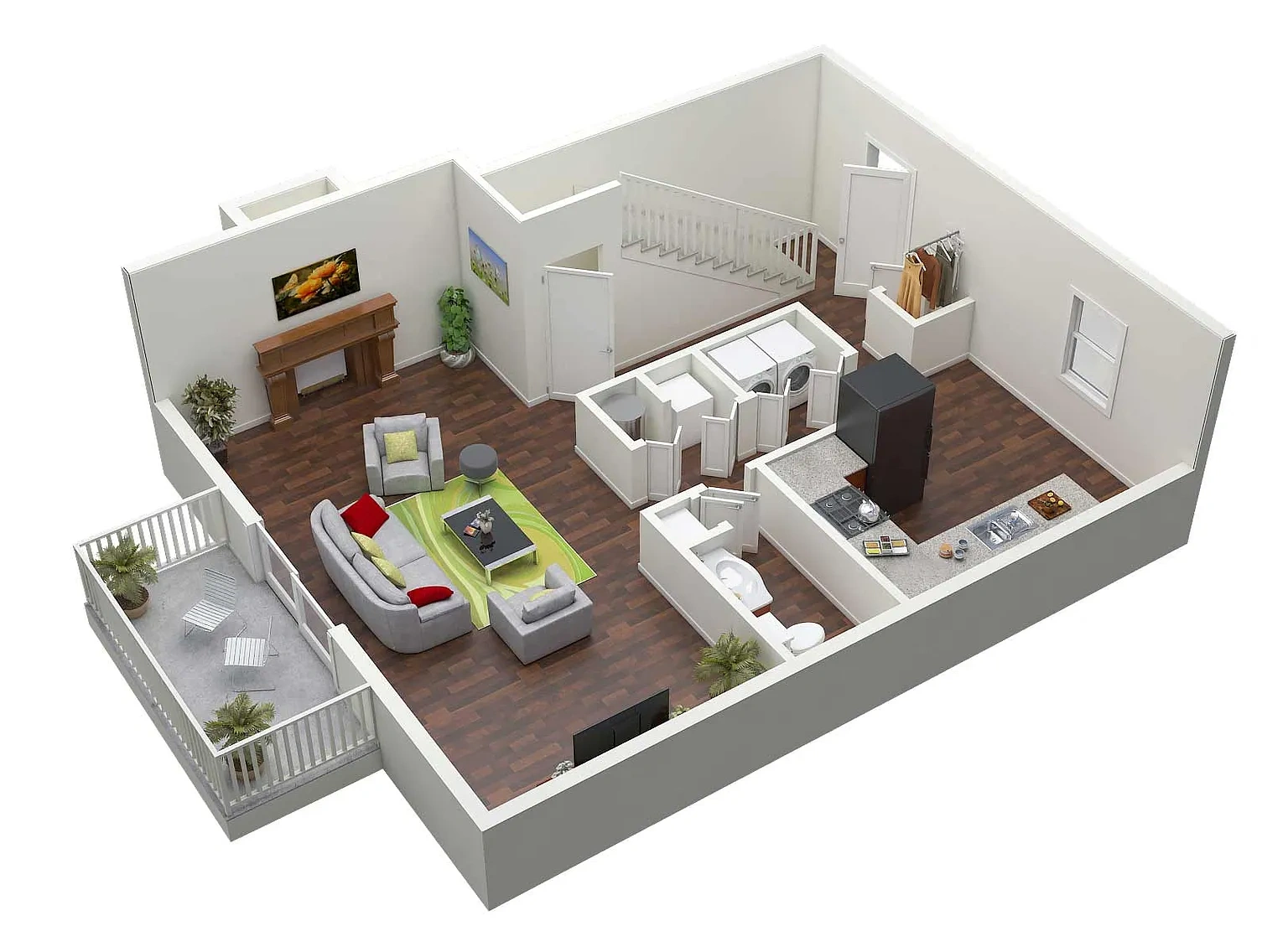 Stonewater Apartments – Floor plan