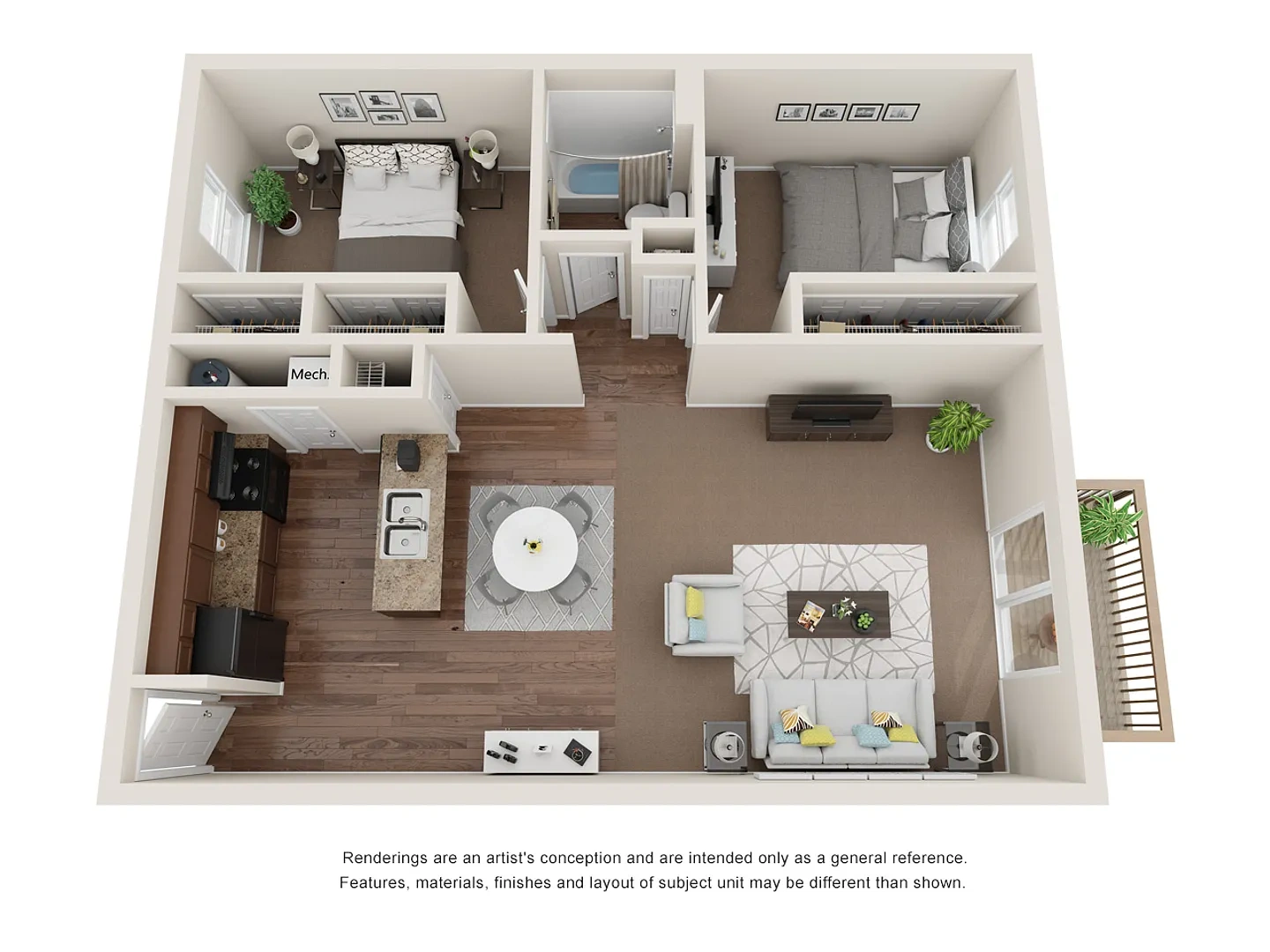 Brookhollow Apartments - BHA – Floor plan