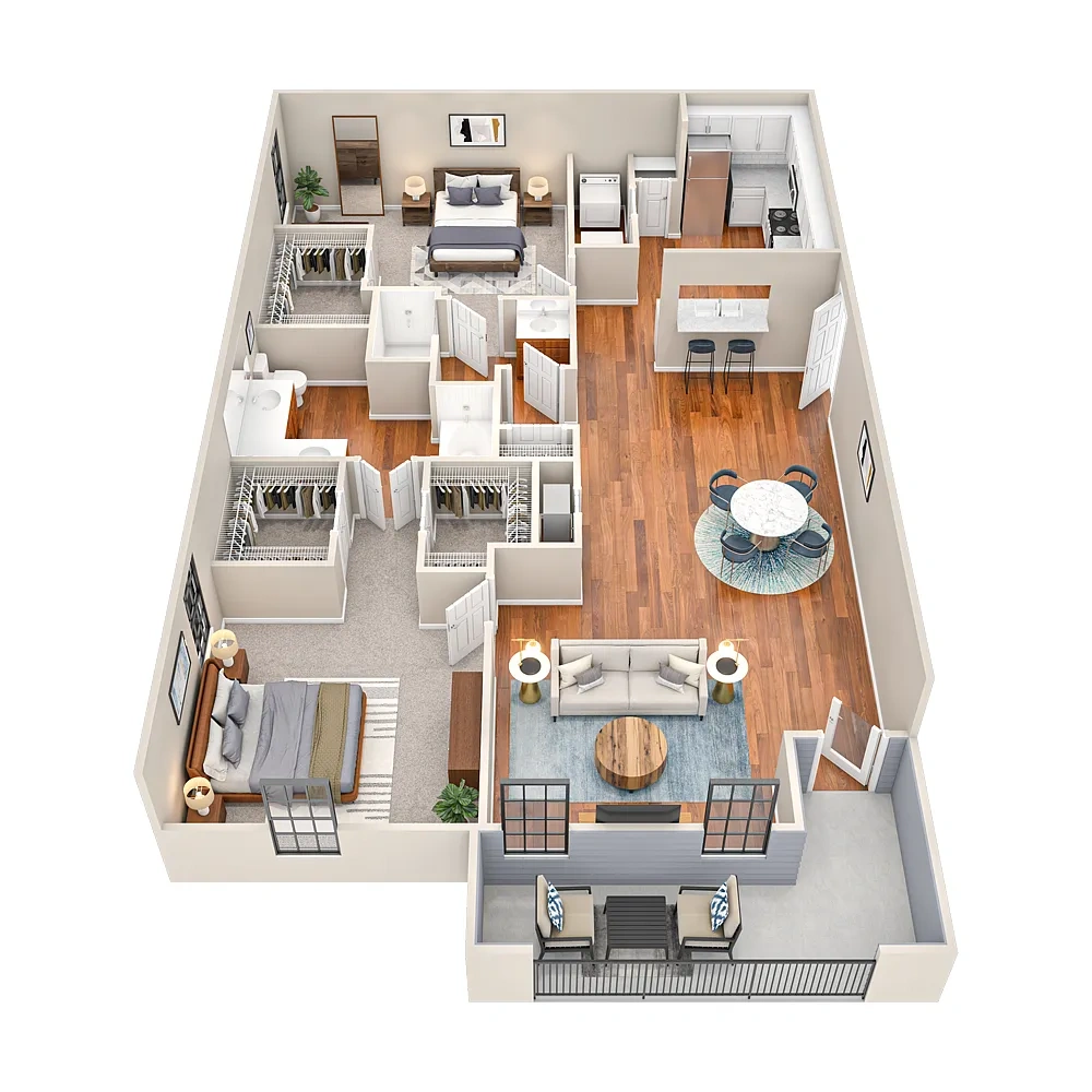 Bristol Place Apartment Homes – Floor plan