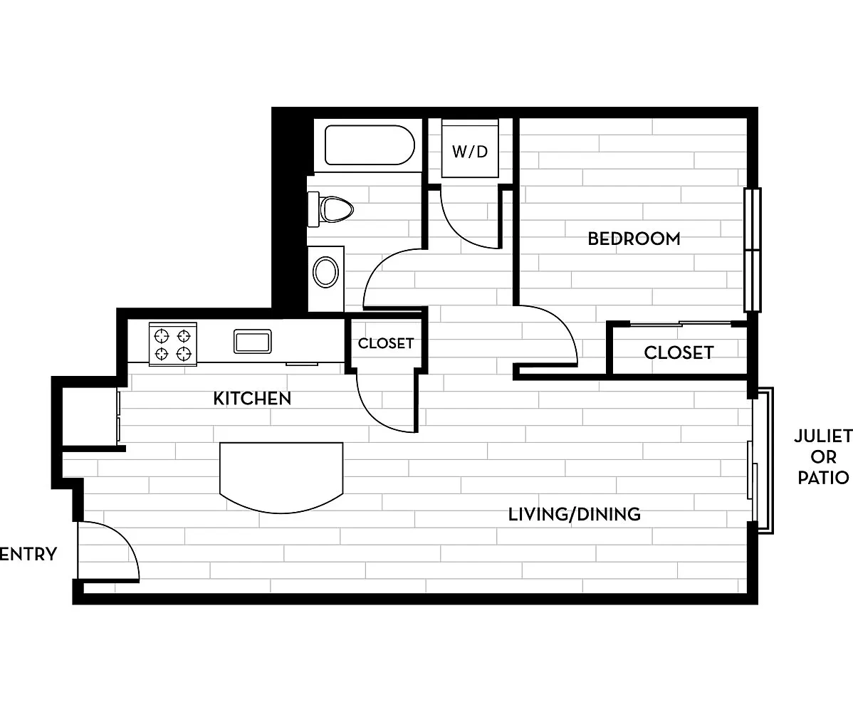 The Battery on Blake Street – Floor plan