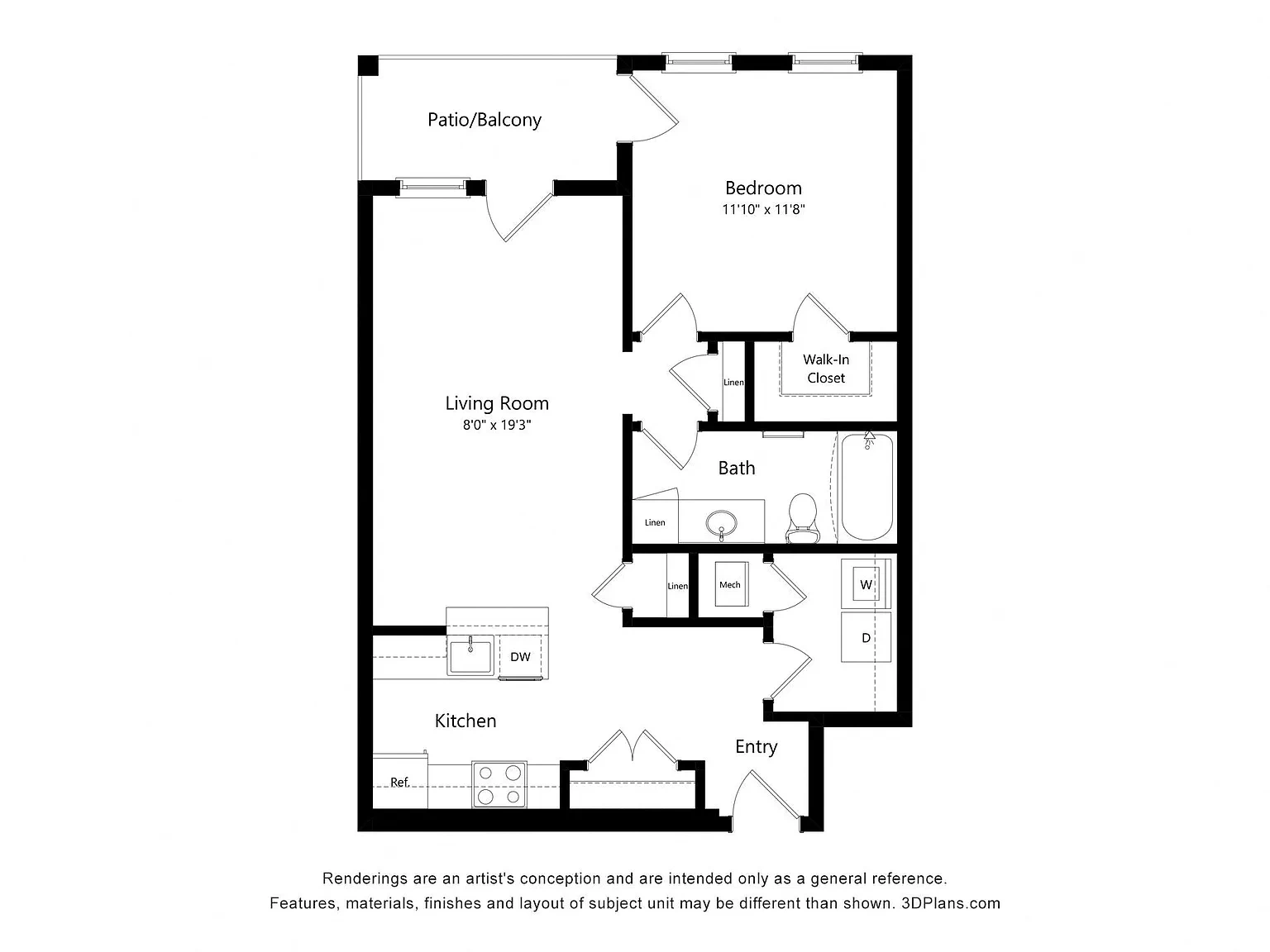 24 at Bloomfield – Floor plan