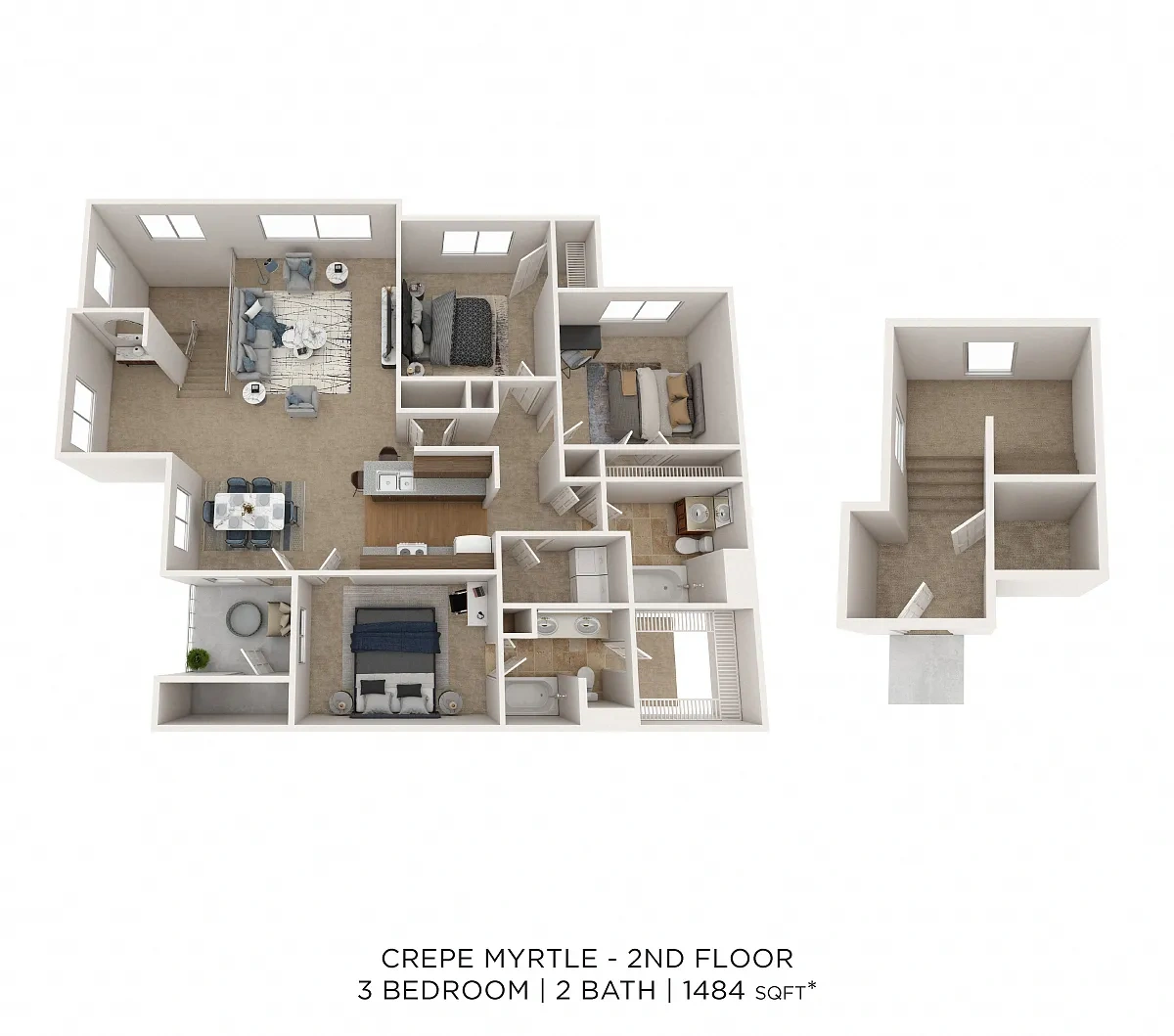 Westlake at Morganton Apartment Homes – Floor plan