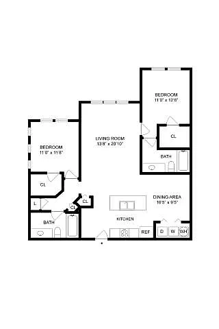 Charleston on 66th – Floor plan