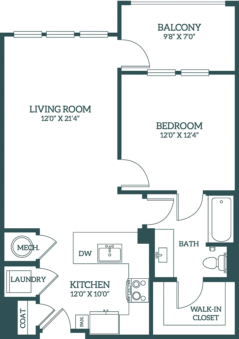 Adria – Floor plan