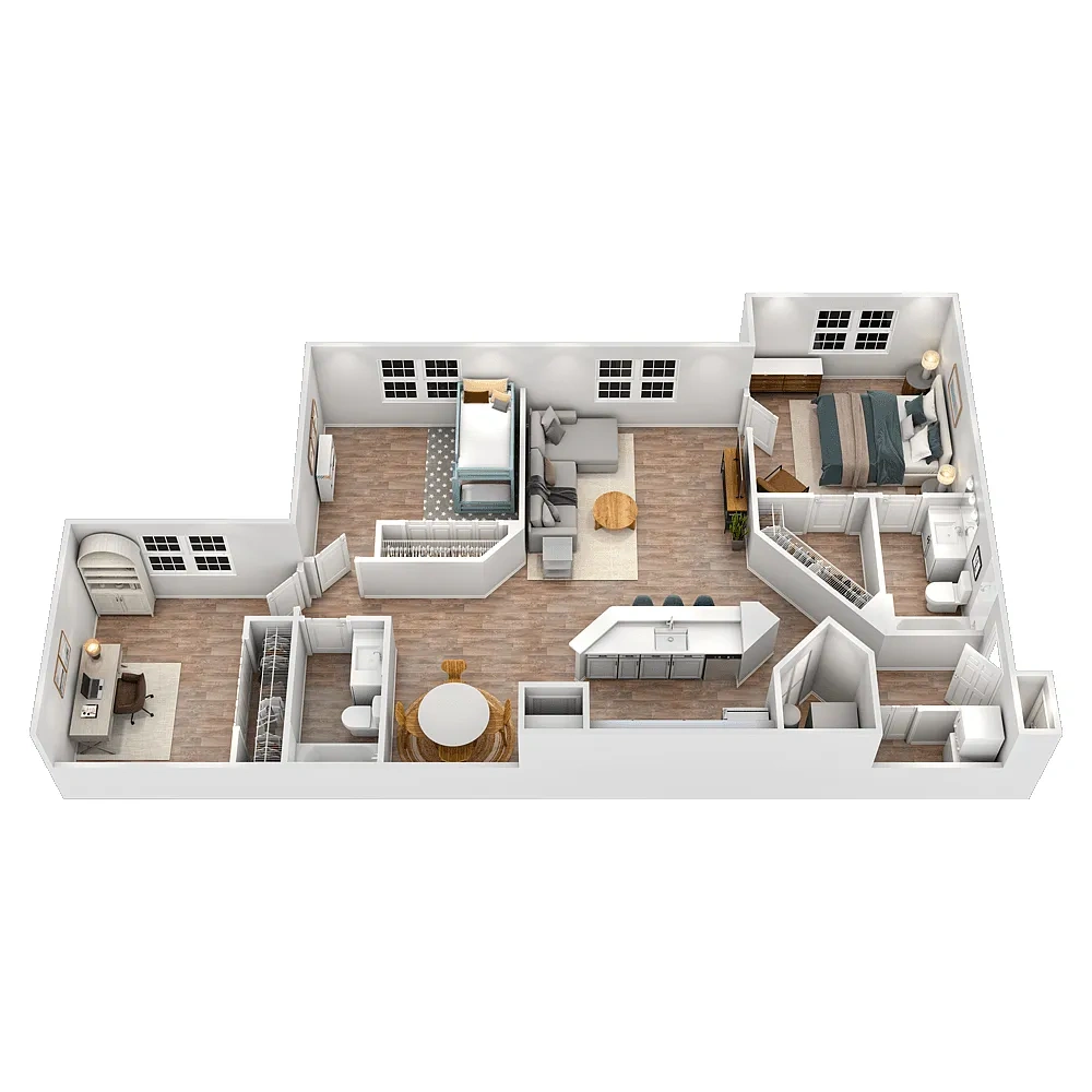 Lakes at North Port Apartments – Floor plan
